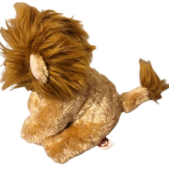 TY Beanie Babies Midas The Lion/Wild Cat Plush - Picture 4 of 7